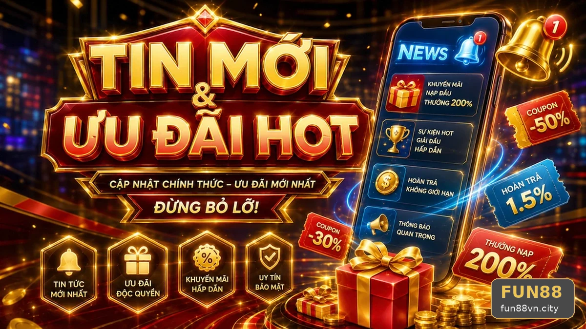 Bảng Kiểm 4 Tiêu Chí Xác Nhận Ưu Đãi Khuyến Mãi Tại FUN88