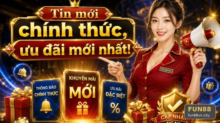 Góc trái banner ưu đãi FUN88: Lỗi đọc điều kiện khuyến mãi casino