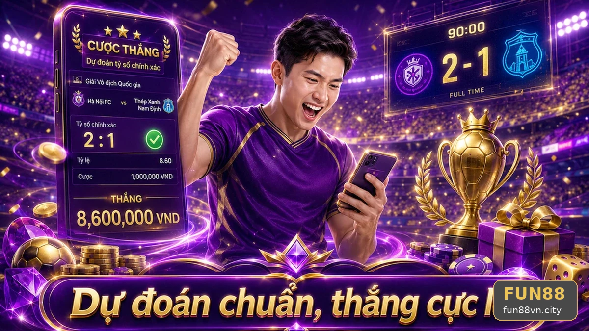 Trận Đấu FUN88 Bật Mí Kinh Nghiệm Phân Tích Thể Thao Qua Tỷ Số