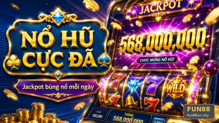 Nổ Hũ FUN88 Tại fun88vn.city: Đọc Chi Tiết Giao Diện Slot Và Jackpot – Đánh Giá Thiết Kế Âm Thanh, Hình Ảnh Trong Bối Cảnh Người Dùng Đô Thị