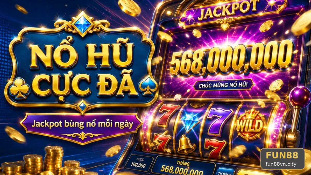 Nổ Hũ FUN88 Tại fun88vn.city: Đọc Chi Tiết Giao Diện Slot Và Jackpot – Đánh Giá Thiết Kế Âm Thanh, Hình Ảnh Trong Bối Cảnh Người Dùng Đô Thị