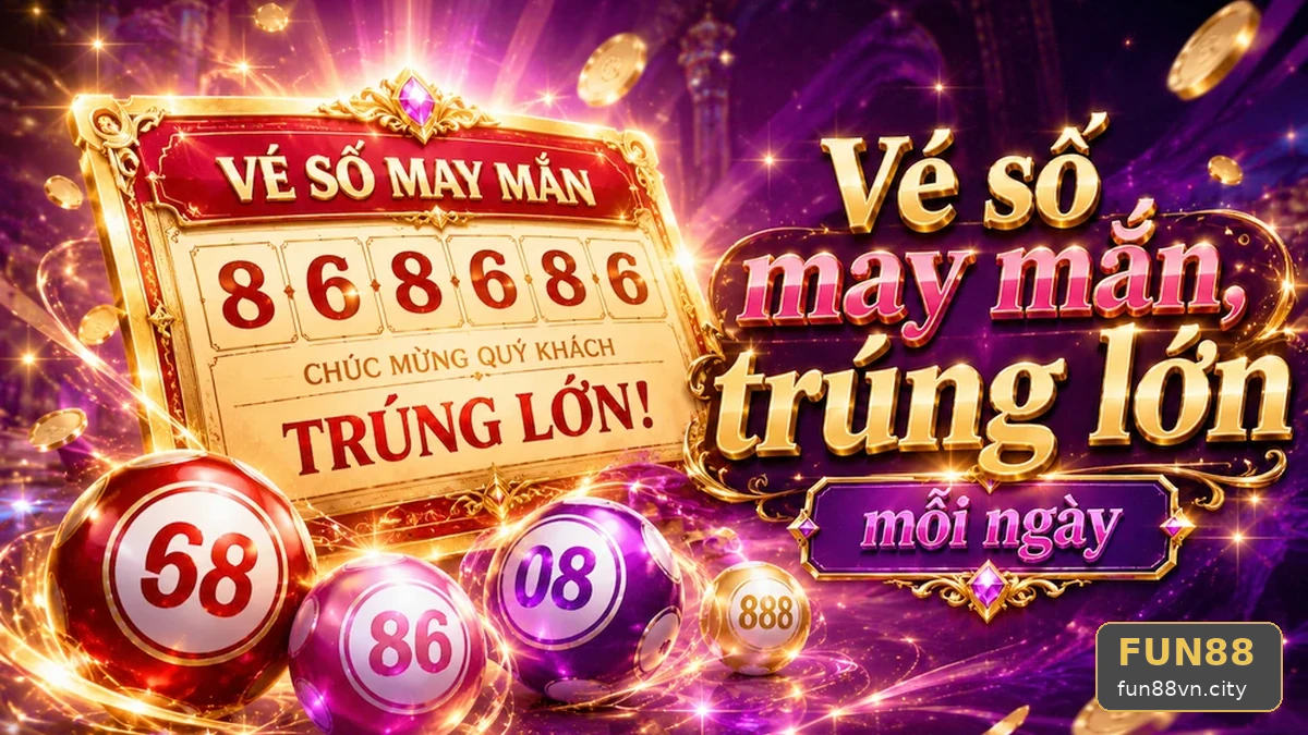 Xổ Số FUN88 Tại fun88vn.city: Đọc Chi Tiết Giao Diện Vé Số, Kết Quả Và Hướng Dẫn Kiểm Tra Vé, Kỳ Quay Cùng Nguồn Công Bố Trong Bối Cảnh Người Dùng Đô Thị